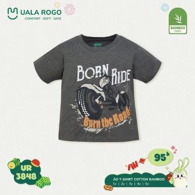 Áo cộc tay bé trai Uala hoạ tiết đáng yêu size 9-24kg 1-5Y giảm còn 95.000đ 13