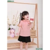 Áo cộc tay cổ sen bé gái 13-22kg thời trang Dokma giảm giá 119k 10