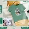 Áo cộc tay cổ tròn bé trai cotton 11-22kg 2-6 tuổi - Giảm giá 75.000 VND