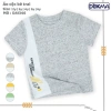 Áo cộc tay cổ tròn bé trai cotton 11-22kg 2-6 tuổi - Giảm giá 75.000 VND 3