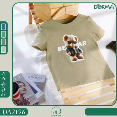 Áo cộc tay cổ tròn bé trai cotton 11-22kg 2-6 tuổi - Giảm giá 75.000 VND 8