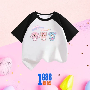 Áo cộc tay trẻ em Baby Three BB38 cotton mát mẻ mùa hè, giảm giá 90.000đ