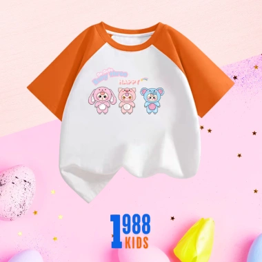Áo cộc tay trẻ em Baby Three BB38 cotton mát mẻ mùa hè, giảm giá 90.000đ