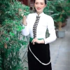 Áo cóm cổ đứng lụa hàn tay dài thiết kế dân tộc Thái – chỉ 200k (giá gốc 242k)