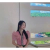 Áo cóm cổ V phi bóng hồng nẹp đen 2 cánh bươm tay riềm Giá chỉ 250.000đ 2
