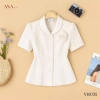 Áo công sở nữ ANA Mode cotton lạnh AK25VHC05 - Giá ưu đãi 320.000₫, quà Tết tặng mẹ 3