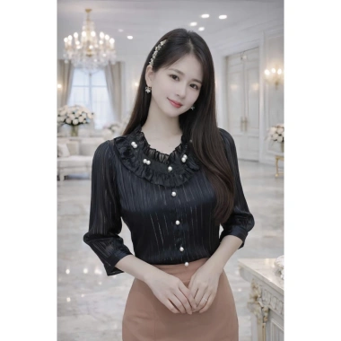 Áo công sở tay lỡ AN71 trẻ trung nữ tính - Giá chỉ 202.000đ, giảm tới 46.000đ