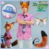 Áo cosplay Nick Wilde Zootopia 2 và phụ kiện cho người lớn – Giá ưu đãi 179.699₫, chất liệu cao cấp, thiết kế chi tiết