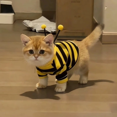 Áo Cosplay Ong Dễ Thương cho Mèo & Chó - Chống Rơi, Ấm Áp, Giá Ưu Đãi 110,551₫ 6