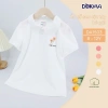 Áo Cotton Cổ Sen Cộc Tay Bé Gái 8-12Y (25-36kg) DOKMA DA1.503 DA2.178 DA2.667 129k 8