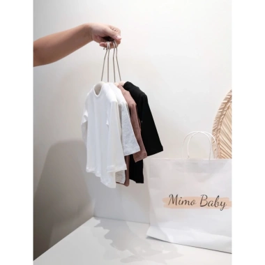 Áo cotton dài tay mềm mại, co giãn 4 chiều cho bé 5-13kg QA45 Mimo Baby - Giá 95k 3