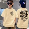 Áo cotton Kanak kanak 2.025 Krew unisex nam size 90-150 trụ cổ, giá ưu đãi 143.332₫ 9