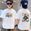 Áo cotton Kanak Kanak 3/4 bé 13/14, thoải mái 100% Baju T, giảm 17%