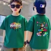 Áo cotton Kanak Kanak 3/4 bé 13/14, thoải mái 100% Baju T, giảm 17% 6