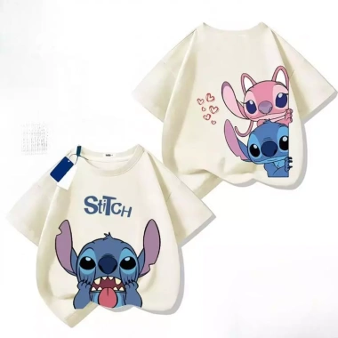 Áo cotton thoáng mát nam nữ mùa 2.025 họa tiết cartoon, size 90-150, giảm giá 85.999đ 7