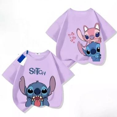 Áo cotton thoáng mát nam nữ mùa 2.025 họa tiết cartoon, size 90-150, giảm giá 85.999đ 8