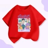 Áo cotton trẻ em họa tiết thợ săn quỷ Hàn Quốc, ôm form cổ tròn, giảm giá 86k 5