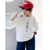 Áo cotton trẻ em ngắn tay Kapas‑T mùa hè, cổ mới, giảm giá 99.999đ 10