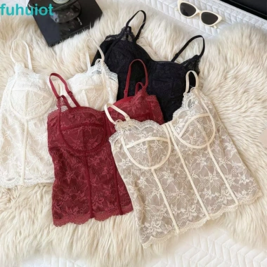 Áo Crop Top & Áo Sơ Mi Vest Ren Mỏng – Phong Cách Ngọt Ngào Mùa Hè, Giá 101.628₫