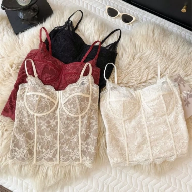 Áo Crop Top & Áo Sơ Mi Vest Ren Mỏng – Phong Cách Ngọt Ngào Mùa Hè, Giá 101.628₫