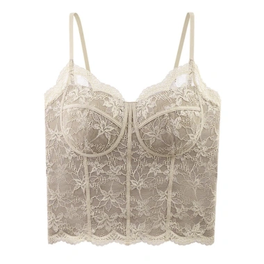Áo Crop Top & Áo Sơ Mi Vest Ren Mỏng – Phong Cách Ngọt Ngào Mùa Hè, Giá 101.628₫