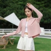 Áo Croptop Chống Nắng Nữ UPF 50+ Chống Tia UV Lụa Nhẹ Mát Lạnh Rộng Giá 80k 3