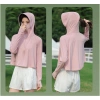 Áo Croptop Chống Nắng Nữ UPF 50+ Chống Tia UV Lụa Nhẹ Mát Lạnh Rộng Giá 80k 4