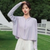 Áo Croptop Chống Nắng Nữ UPF 50+ Chống Tia UV Lụa Nhẹ Mát Lạnh Rộng Giá 80k 9