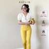 Áo croptop KAYLIN N1.729 kiểu thắt nơ thời trang, giảm giá 260k, chất liệu mềm mại