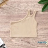 Áo croptop không tay màu đơn giản cho bé 2-7 tuổi - Thời trang mùa hè giá ưu đãi 7