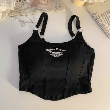 Áo croptop nữ cá tính trẻ trung, áo bra 2 dây đệm mũt mỏng ôm ngực BRA25 - Giá chỉ 36.899 VND