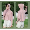 Áo Croptop Nữ Chống Nắng UPF 50+ Chống UV Lụa Nhẹ Mát Lạnh Giá 83.000đ 4