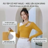 Áo Croptop Nữ Dài Tay Thun Lạnh Co Giãn 4 Chiều Dáng Ôm Thoáng Thấm Hút Mồ Hôi 260.000₫