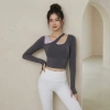 Áo Croptop Nữ Dài Tay Thun Lạnh Co Giãn 4 Chiều Dáng Ôm Thoáng Thấm Hút Mồ Hôi 260.000₫ 3