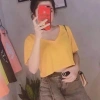 Áo croptop nữ tay ngắn cổ V xinh xắn, sexy, giảm giá 56k - Chỉ 56.090₫ 6