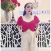 Áo croptop rúm ngực nhún lưng - Thiết kế sexy, giá chỉ 82.800₫ giảm mạnh 3