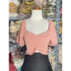 Áo croptop rúm ngực nhún lưng - Thiết kế sexy, giá chỉ 82.800₫ giảm mạnh 7