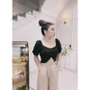 Áo croptop rúm ngực nhún lưng - Thiết kế sexy, giá chỉ 82.800₫ giảm mạnh 10