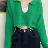 Áo Croptop Tay Dài Cổ Khoét Gợi Cảm Sexy - Giá 124.200₫ Giảm Đặc Biệt 9