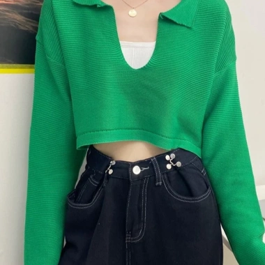 Áo Croptop Tay Dài Cổ Khoét Gợi Cảm Sexy - Giá 124.200₫ Giảm Đặc Biệt 9 Áo Croptop Tay Dài Cổ Khoét Gợi Cảm Sexy - Giá 124.200₫ Giảm Đặc Biệt 9
