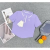 Áo Croptop Thể Thao Nữ Thun Lulu Quảng Châu Mềm Mát Đa Dụng Tennis Cầu Lông Pickleball Giá 279.000₫ 4