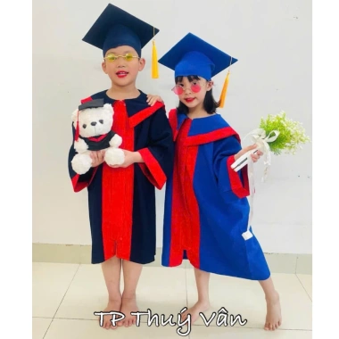 Áo Cử Nhân Tốt Nghiệp + Mũ Hoàng Gia cho Bé Mầm Non - Kỷ Yếu, Giá 65.000đ 7 Áo Cử Nhân Tốt Nghiệp + Mũ Hoàng Gia cho Bé Mầm Non - Kỷ Yếu, Giá 65.000đ 7
