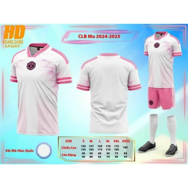Áo Đá Banh, Quần Đá Bóng CLB MU MC 23‑24 – Vải Mè Hàn Quốc Thấm Hút, Co Giãn, Giá 165k 2