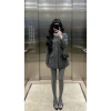 Áo Dạ Blazer Dài Tôn Eo Nút Kim Loại Sang Trọng - Thanh Lịch, Giá Ưu Đãi 720k 4