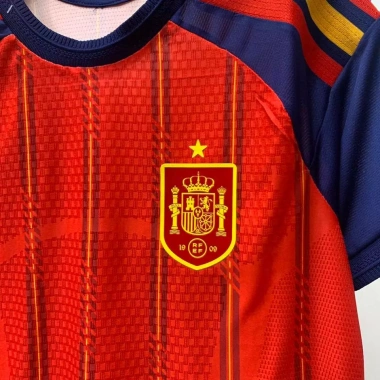 Áo Đá Bóng Tây Ban Nha World Cup 2.026 Vải Mè Thái Caro Co Giãn 4 Chiều Thoáng Mát Thấm Hút 220.000 VND 2 Áo Đá Bóng Tây Ban Nha World Cup 2.026 Vải Mè Thái Caro Co Giãn 4 Chiều Thoáng Mát Thấm Hút 220.000 VND 2