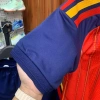 Áo Đá Bóng Tây Ban Nha World Cup 2.026 Vải Mè Thái Caro Co Giãn 4 Chiều Thoáng Mát Thấm Hút 220.000 VND 5