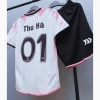 Áo Đá Bóng Trắng Hồng Nam/Nữ Thun Lạnh, In Tên Số Theo Yêu Cầu, giá 30,160₫ 2