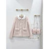 Áo dạ lông cừu cổ sen khuy đá ADLCPC - Giá chỉ 430.000, mềm mại, thời trang 9
