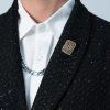Áo Dạ Tweed Kim Tuyến Nam Cổ Vest Liền Cài Khuy – Dáng Ngắn Trẻ Trung, Lịch Sự – 489.000₫ 6