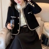 Áo dạ tweed viền thừng trắng tiểu thư phong cách Hàn Quốc - NGOMINH SP22 giá chỉ 199.000₫ 8